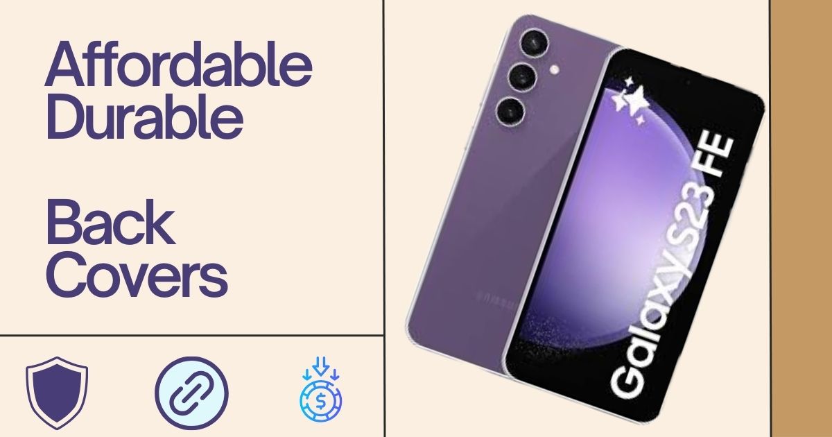 Samsung Galaxy S23 FE Back Cover feature